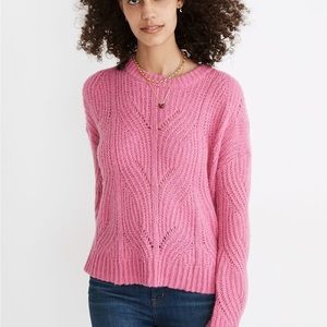 Pink madewell sweater